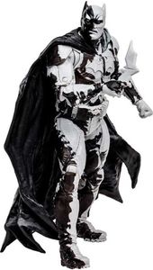 Mcfarlane Toys Black Adam Batman Gold Liniengrafik-variante Etikettenfigur 18 Cm Schwarz  Schwarz One Size