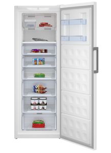 Beko RFNE448E35W Standgefrierschrank No frost, 70cm Breite