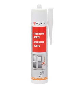 0892160500 Würth Struktur Acryl weiß Dichtstoff 310 ml 0892160500 Würth Struktur Acryl weiß Dichtstoff 310 ml