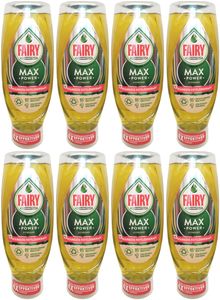 Multipack 8x Fairy Handspülmittel Max Power Zitrone 660 ml