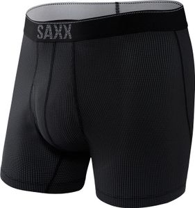 SAXX Quest Boxer Brief Black II XL Fitness spodní prádlo