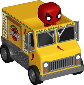 Marvel POP! Rides Vinyl Figur Deadpool w/Chimichanga Truck 2,5 cm