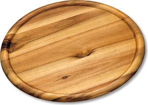 Kesper Pizzateller aus Akazienholz, Maße: ø 32 cm / Stärke: 2 cm, 28462 Kesper Pizzateller aus Akazienholz, Maße: ø 32 cm / Stärke: 2 cm, 28462