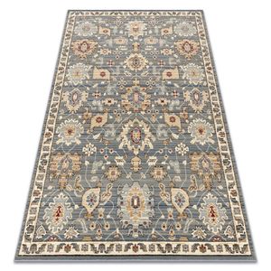 Wollteppich KILIM 7945/52944 Boho grau / beige Grau 133x195 cm