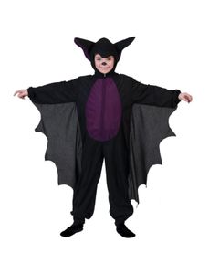 Fledermauskostüm Kostüm Fledermaus Vampir Overall Halloween Kinder Karneval 128