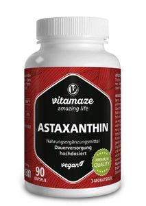 Astaxanthin 4 mg natürlich, 90 vegane Kapseln