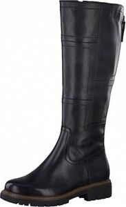 JANA 100% COMFORT LEATHER 8-8-25508-27/001 BLACK Klassische Stiefel  HW 21/22, Spocc:38