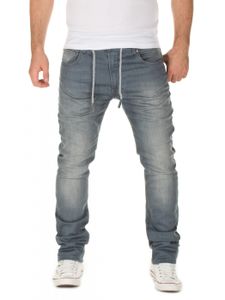 WOTEGA - Noah Herren Jogginghose in Jeans-Look