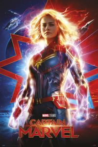 Captain Marvel Poster - Marvel Capitana Marvel One Sheet (91 x 61 cm)