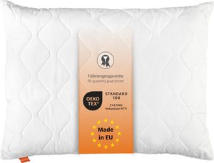sleepling – Kopfkissen 70 x 90 cm, Bettkissen, 100% Mikrofaser, für Allergiker geeignet, Komfort 100 sleepling – Kopfkissen 70 x 90 cm, Bettkissen, 100% Mikrofaser, für Allergiker geeignet, Komfort 100