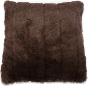 Dekorative Kissenhülle FAUX FUR 50x50 cm, braun