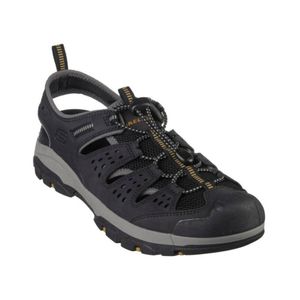 Skechers Tresmen Menard black Herren Sandale in Schwarz, Größe 45