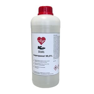 D101 Isopropanol 1L Isopropylalkohol 99,9% Isopropylalkohol IPA 2-Propanol Entfetter Reinigungsalkohol für Haushalt und Elektronik
