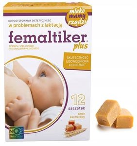 Femaltiker Plus Caramel 12er-Pack Stillprobleme Beutel