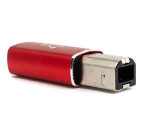 USB 3.1 MIDI Adapter Typ C Buchse zu 2.0 Typ B Stecker Kabel in Rot
