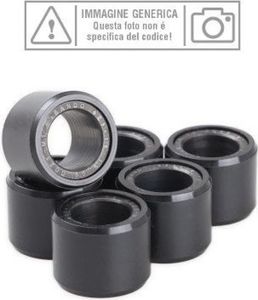 Zestaw 8 rolek wariatora BANDO D 20mm długość 12mm waga 11gr