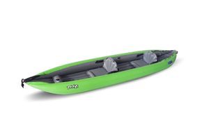 Gumotex Twist 2/1 - 1-2 Personen Schlauchkajak aufblasbar Schlauchboot 2 Sitze, Farbe:grün