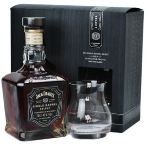 Jack Daniel's Single Barrel Select 47% 0,7L (darčekové balenie s 1 pohárom)