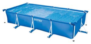 INTEX Frame Pool - Set Family 450 x 220 x 84 cm, Farbe: blau; 128273NP