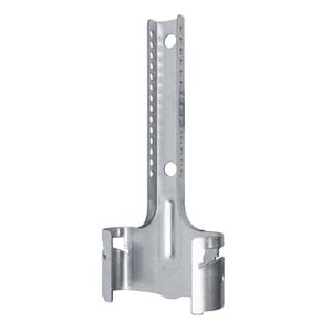 PROTEKTOR Nonius Abhänger Unterteil Trockenbau CD Profil 60/27 100 Stück, 130mm Silber Zubehör Trockenbau,  Germany