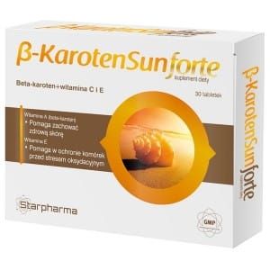 Beta-Carotin Sonne FORTE 30 STARPHARMA Tabletten