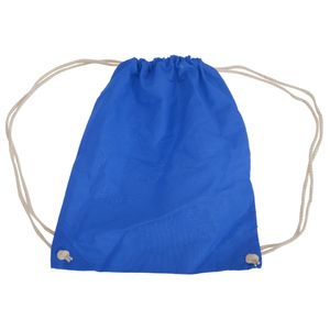 Westford Mill Sportovní taška Bavlna Gym Bag W110 Bright Blue Royal 37 x 46 cm