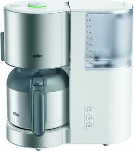 IDCollection KF 5105 weiß/Edelstahl Filterkaffeemaschine