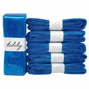 6er-Pack Windeleimer-Nachfüllbeutel - Blau Plastik-Baby-Windelsack - Einweg-Windelsäcke - Kompatibel mit Angelcare und Tommee Tippee Nachfüllkassetten von Tidily