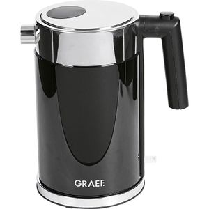GRAEF Wasserkocher WK62EU 1,5 l 2000 W Edelstahl/schwarz