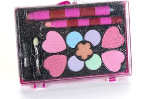 Klein Princess Coralie Makeup Box 13-teilig pink / schwarz, Farbe:Rosa,Schwarz