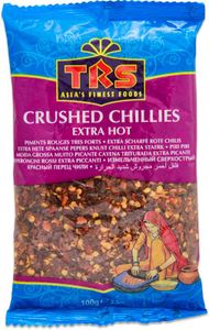 [ 100g ] TRS Extra Scharfe Rote Chilis / GROB GEMAHLENE CHILISCHOTEN / Crushed Chillies Extra Hot