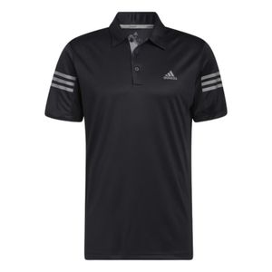 Adidas Poloshirt 3-Stripes Herren Schwarz