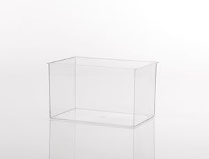 Plastic-Aquarium - 25  x 16 x 15,5 cm; 6,0 ltr.