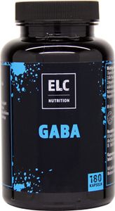ELC Nutrition Gaba 180 Kapseln | Gamma-Aminobuttersäure | Nahrungsergänzungsmittel | Supplements