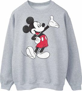 Mickey Mouse - "Tradiční" mikina pro ženy BI2184 (L) (šedá)