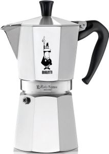 Bialetti Espressokocher Moka Express 18 Tassen Aluminium poliert