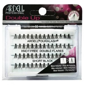 Ardell Double Up Duralash Knot-free Double Flares ( 56 Pcs ) - Tufa Sticky Lashes Without Knot #short-black