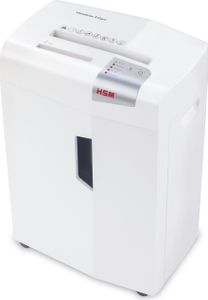 HSM shredstar X12pro Aktenvernichter mit Partikelschnitt P-5, 2 x 15 mm, bis 12 Blatt, weiß