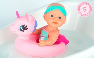 30 cm Babypuppe in Unicorn Floater