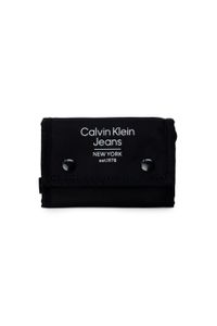 CALVIN KLEIN JEANS Pánská polyesterová peněženka Black GR76629 - Velikost: One Size Only