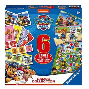 Spiele Box 6 in 1 | Paw Patrol | Ravensburger | Spielesammlung