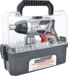 BRÜDER MANNESMANN Akku-Bohrschrauber 3,6 Volt inkl. Bits