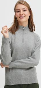 OXMO OXRita - 21800080ME Damen Strickpullover Troyer Grobstrick Pullover OXMO OXRita - 21800080ME Damen Strickpullover Troyer Grobstrick Pullover