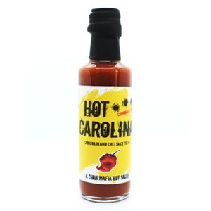 HOT Carolina Chilisauce 100 ml Chili Mafia Hot Sauce -10 von 10 sehr scharf Carolina Reaper