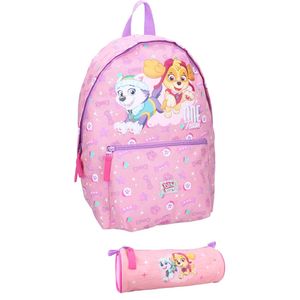 Paw Patrol Mädchen Kinder Rucksack mit Federmäppchen