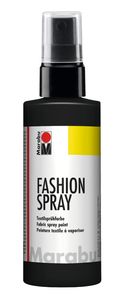 Marabu Textilsprühfarbe "Fashion Spray" schwarz 100 ml