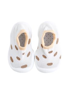 Kleinkind Schuhboden Anti Kollision Babyschuhe Socken Stiefel Atmungsaktiv, Farbe: Khaki Dot, Größe: 22