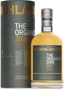 Bruichladdich Organic 2009 Islay Single Malt Scotch Whisky 0,7l, alc. 50 Vol.-%
