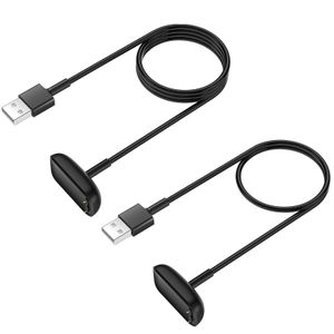 Ladegerät Kompatibel für Fitbit Armband, USB Ladekabel Kabel, Tragbare Ladestation Ladekabel kompatibel