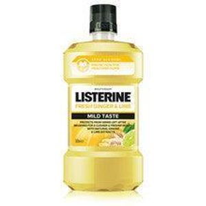 Listerine Fresh Ginger & Lime Mild Taste Mouthwash 500 Ml